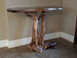 Black walnut root table