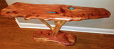 Live edge cedar table